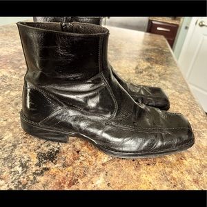 Men’s Black Leather Aldo Dress Boots